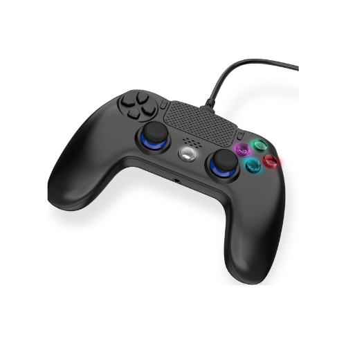 Freaks And Geeks - Controller cablato per PS4/PS3/PC (Nero)