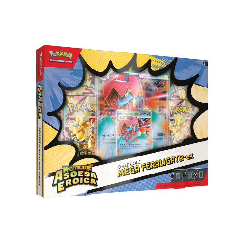 Collezione Mega Feraligatr ex | Games Time Alberobello