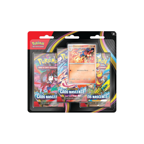 Megaevoluzione Caos Nascente (Blister 3 Bustine + 1 Card ITA) | Games Time Alberobello
