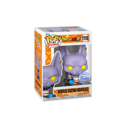 FUNKO POP! Dragon Ball Super - Beerus 1110 (eating noodles - Special Edition) | Games Time Alberobello