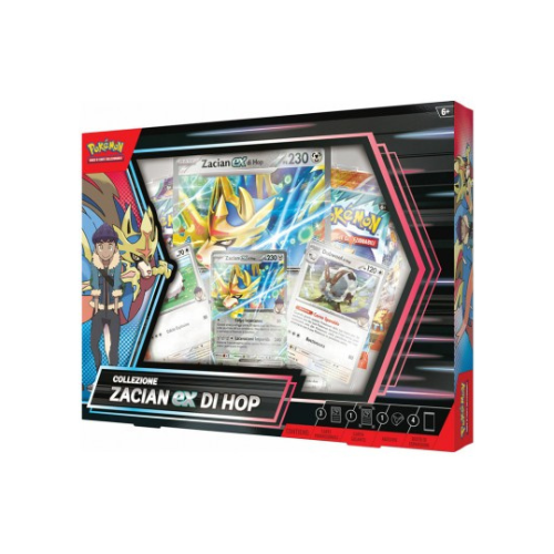 Collezione Zacian-ex di Hop