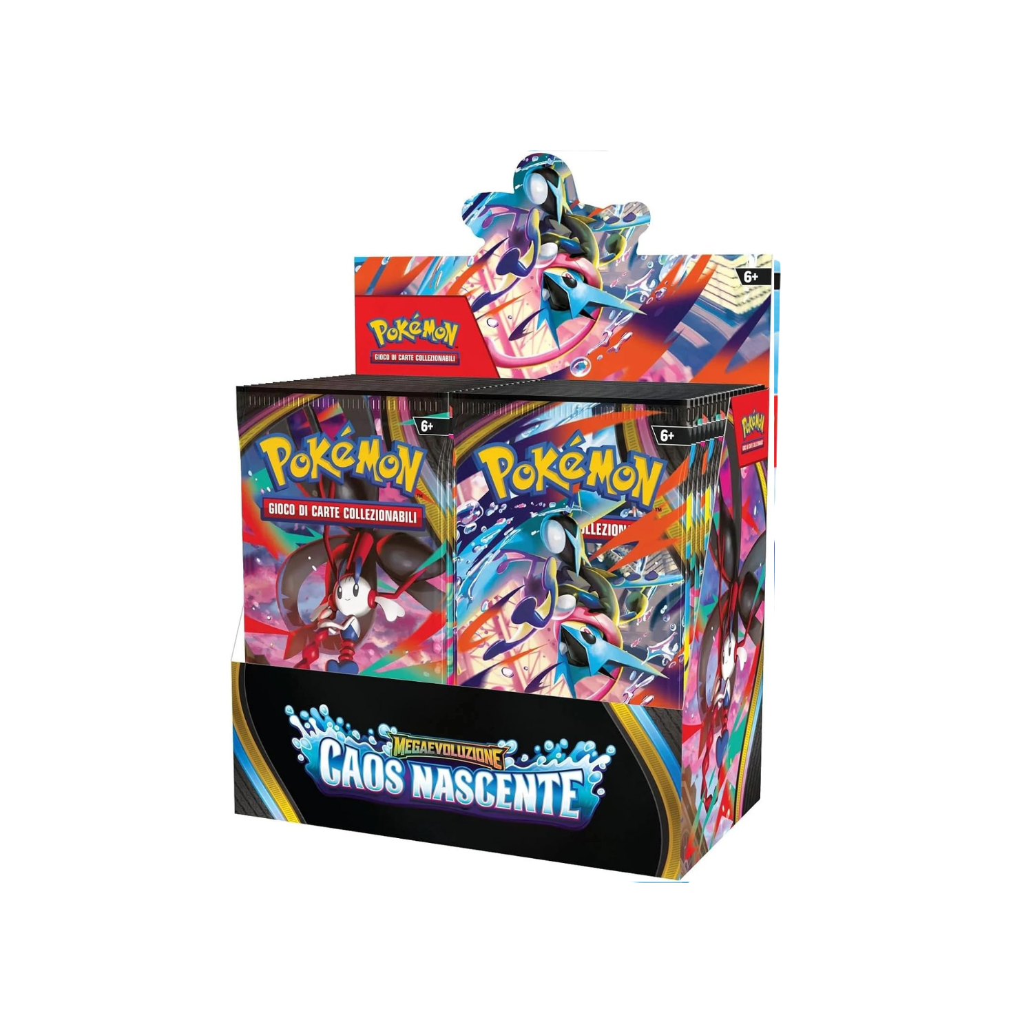 Pokémon GCC Caos Nascente Display 36 Buste ITA carte collezionabili
