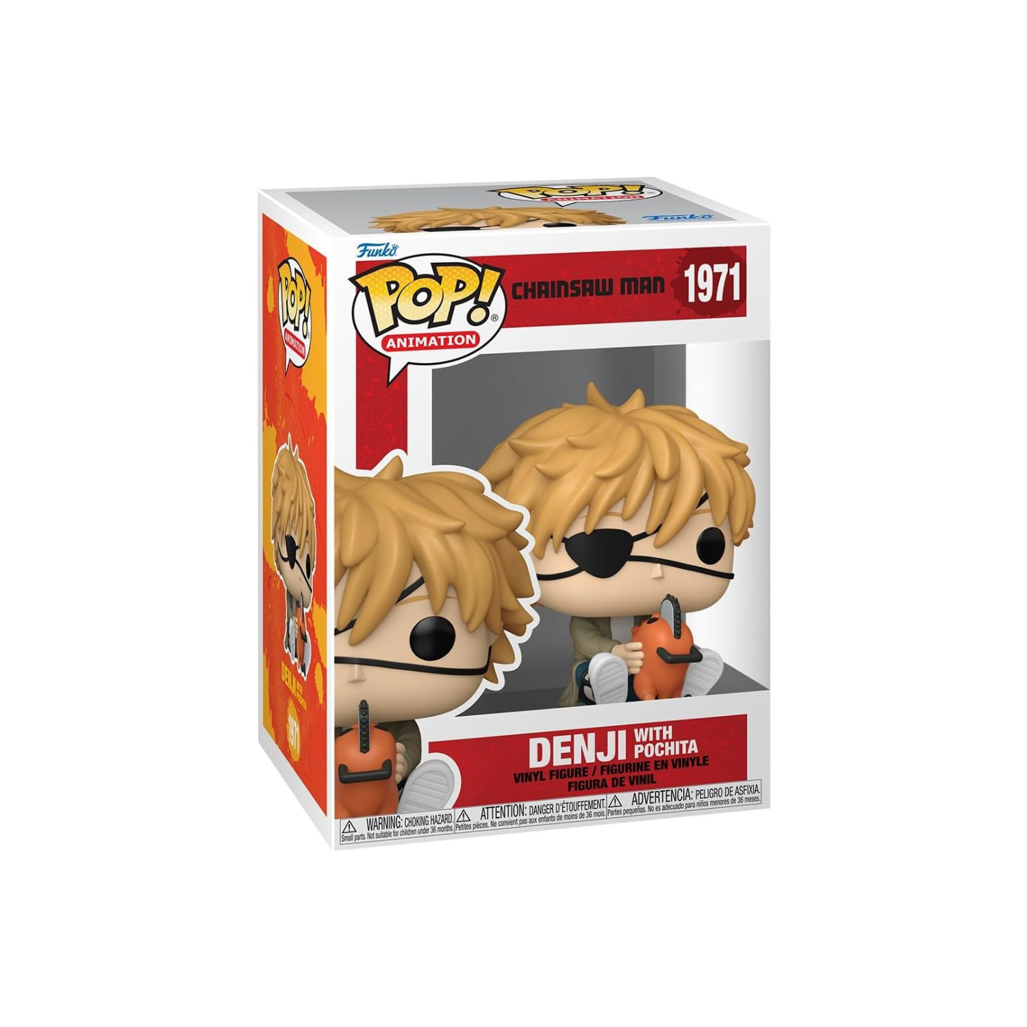 FUNKO POP! Chainsaw Man - Denji with Pochita 1971