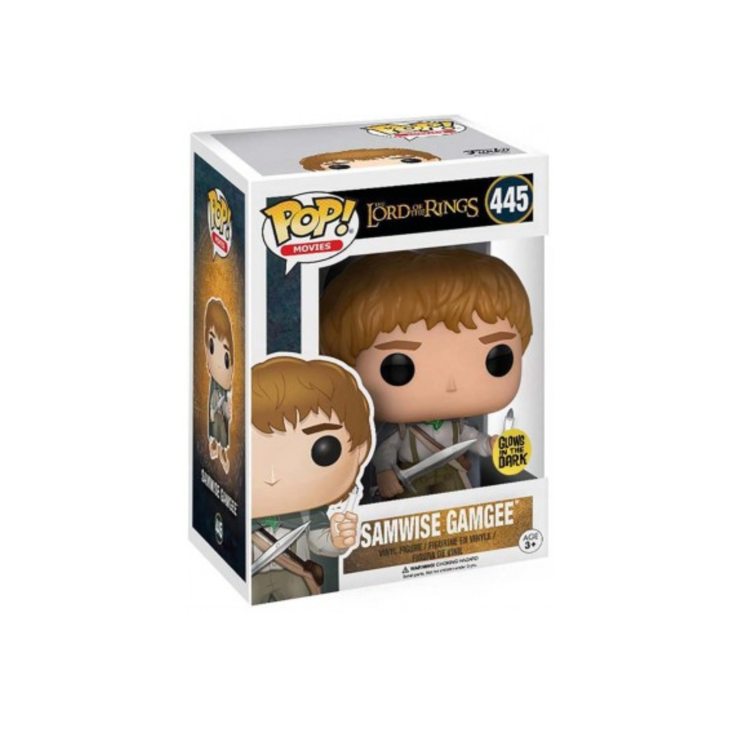Funko POP! Il Signore degli Anelli – Samwise Gamgee #445 Glow in the Dark, figura da collezione in vinile edizione speciale